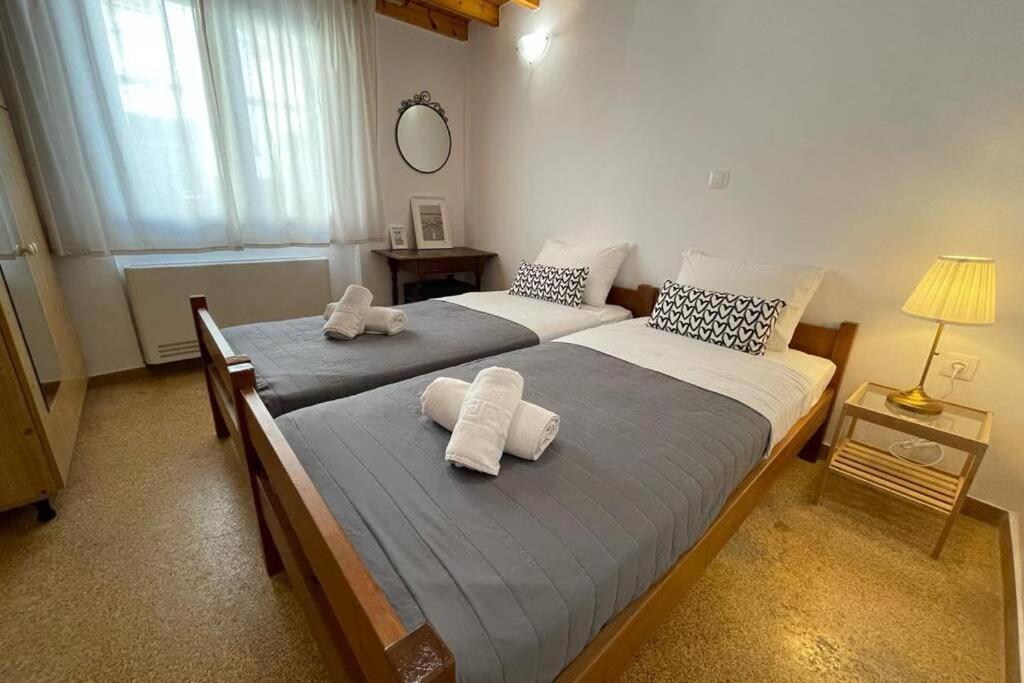 Panos Rooms Modern 3-Bedroom Apartment Андрос Экстерьер фото